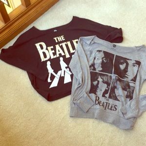 2 Beatles shirts